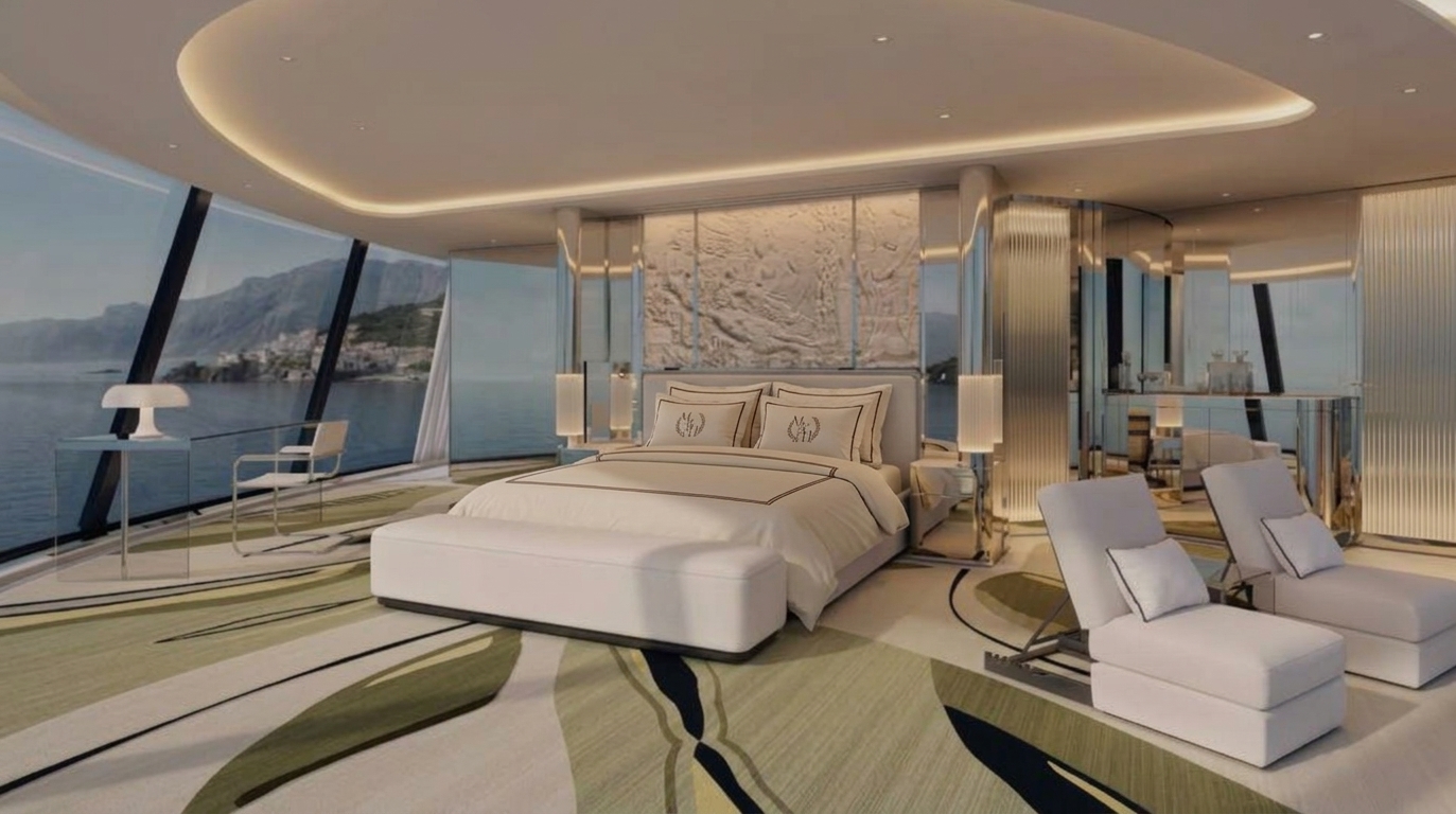 Cabine Master vue mer